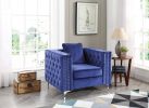 Glory Furniture Paige G829A-C Chair , BLUE