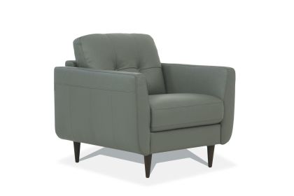 ACME Radwan Chair, Pesto Green Leather 54962