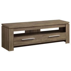 Weathered Brown 59-inch 2-Drawer TV Console