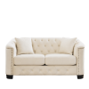 corner sofa+2-seater Combination sofa.Velvet beige-W834S00091