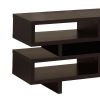 Cappuccino Open Compartments TV Console