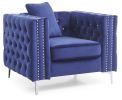 Glory Furniture Paige G829A-C Chair , BLUE