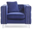 Glory Furniture Paige G829A-C Chair , BLUE