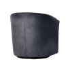 Eden Charcoal Swivel Chair