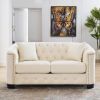 corner sofa+2-seater Combination sofa.Velvet beige-W834S00091