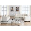 corner sofa+2-seater Combination sofa.Velvet beige-W834S00091