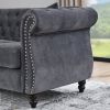 3-seater + 3-seater Combination sofa.Grey Velvet(W834S00062)