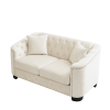 corner sofa+2-seater Combination sofa.Velvet beige-W834S00091